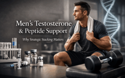 Men’s Testosterone & Peptide Support: Why Strategic Stacking Matters