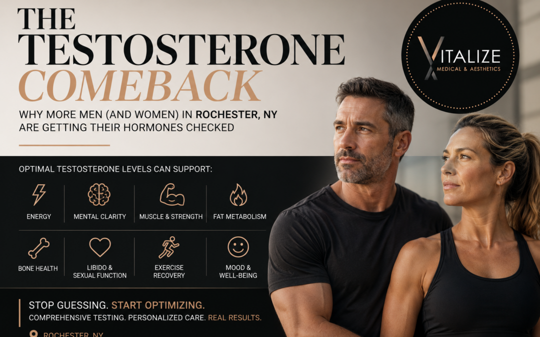 The Testosterone Comeback: Why More Men (and Women) in Rochester, NY Are Getting Their Hormones Checked