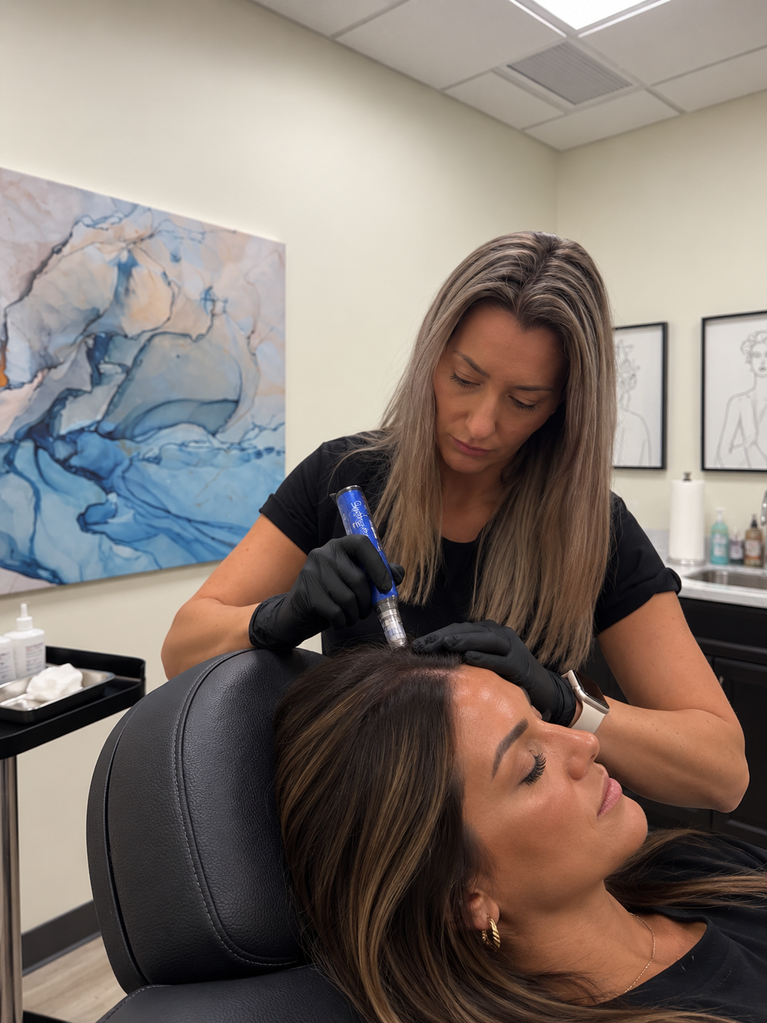 Hair Restoration treatment at Vitalize Medical & Aesthetics